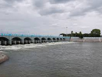 Cauvery water flows quietly to Tamil Nadu