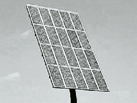 Floodlights at border to run on solar power