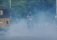Air cleaner this Bhogi, North Chennai still polluted