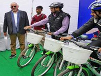 Delhi Metro launches bicycle sharing scheme