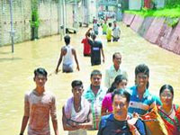 17 villages affected by flood in Bokota Mouza