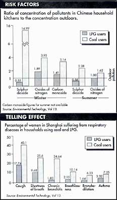 Polluting fuels choke Chinese households