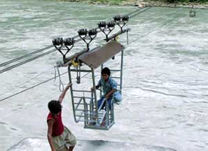 Barpak gets a Ropeway