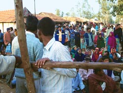 Protest against Haripur nuclear plant in West Bengal