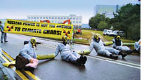 Climate protest spreads to Sizewell nuke plant