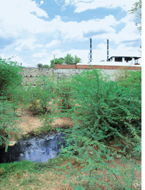 Effluents from Bhilwara textile units flow unabated