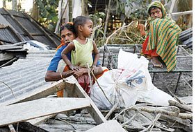 Cyclone in Bangladesh   