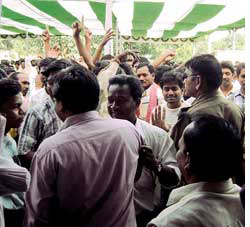 Protests against methane mining in Chhattisgarh  