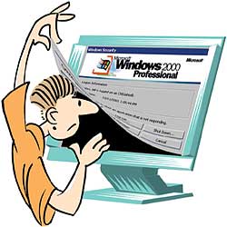 Is Windows 2000 an unsafe platform for online money transaction?  