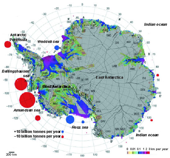 Antarctica shrinking much faster than thought  