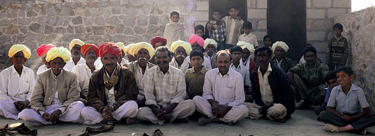Barmer farmers protest Jindal power project  