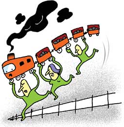The great train hold up