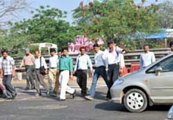  For the right to walk