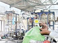 1 lakh fine for stocking, making illegal plastic bags