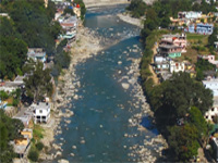 Sewage drains into Gomti, Sarju at Bageshwar