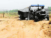 With Sutlej swelling, sand mafia shifts to village ponds