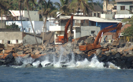 Sea level rise: impact on major infrastructure, ecosystems and land along the Tamil Nadu coast