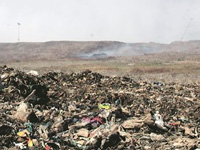 Toxins at waste site infect water